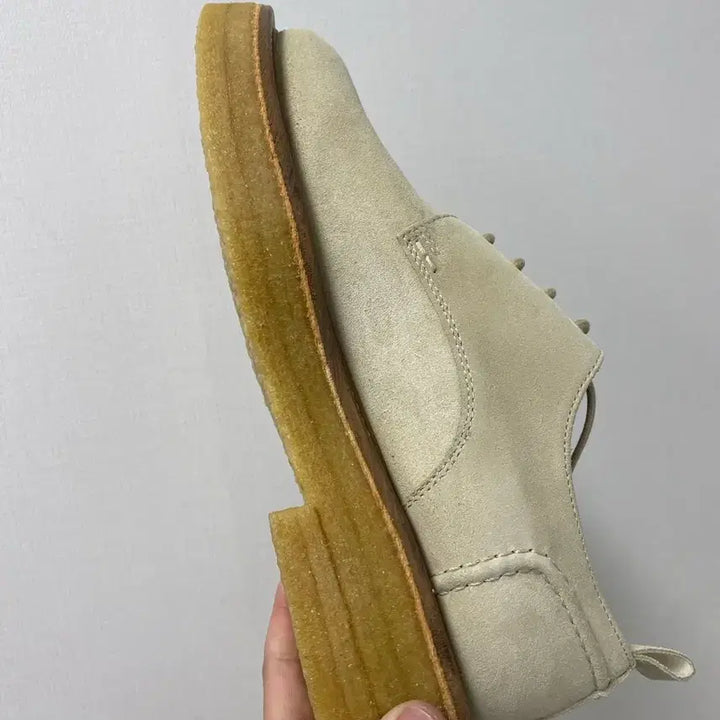 [BUNJANG] AMI Suede Crepe Sole Derby Shoes / (정품) 새상품 AMI 샌드색상 스웨이드 크레페솔 더비슈즈팝니다