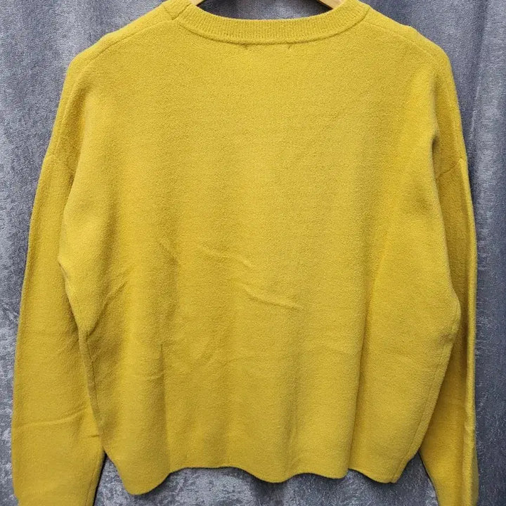 [BUNJANG] SEMIR Mustard Yellow Round Knit (New) / [새상품/L] 세미르(SEMIR) 머스타드 옐로우 라운드 니트