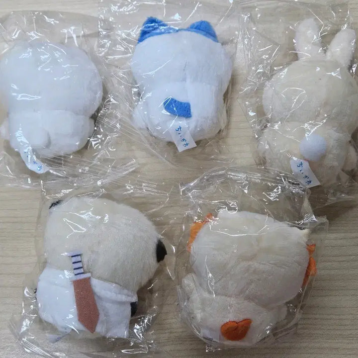 [BUNJANG] Chiikawa, Hachiwari, Usagi, Rakko, Shisa Seated Plushie Bundle Set (2nd Edition) / 일괄) 앉은 누이 2탄 치이카와, 하치와레, 우사기, 랏코, 시사