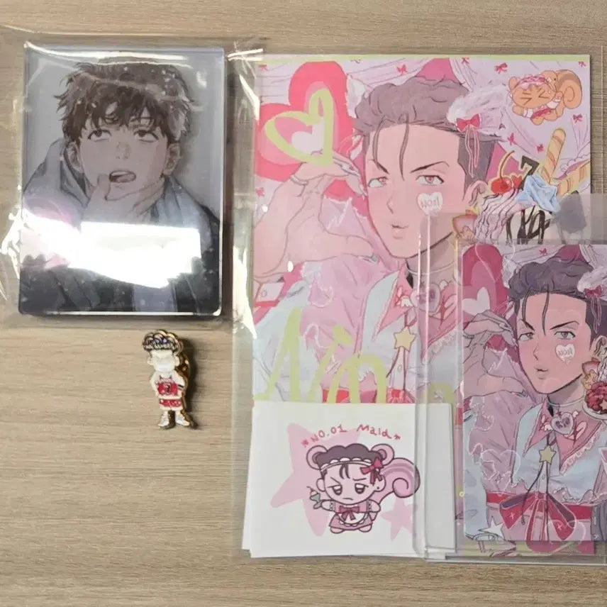 [BUNJANG] Slam Dunk Song Tae-seop Acrylic &amp; Corotto Bundle Set / 슬램덩크 송태섭 비공굿 일괄 판매 아크릴 코롯토
