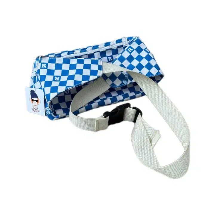 [BUNJANG] Yoshida Porter x BEAMS Checkerboard Waist Bag / 요시다포터 빔즈 체커보드 웨이스트백