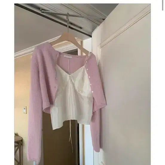[BUNJANG] Minuet Mela Lounge Ivory Tank Top / 미뉴에트 멜라운지 나시 - 아이보리