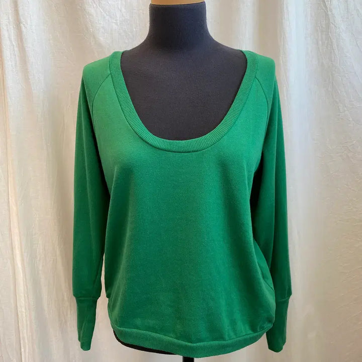 [BUNJANG] CLEF DE SOL Green Round Top (L) / CLEF DE SOL 그린 라운드탑(L)