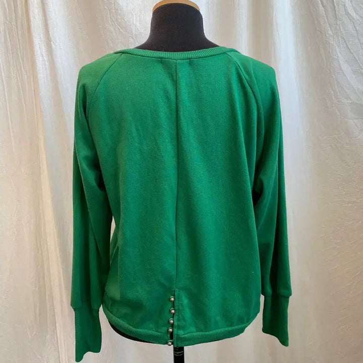 [BUNJANG] CLEF DE SOL Green Round Top (L) / CLEF DE SOL 그린 라운드탑(L)