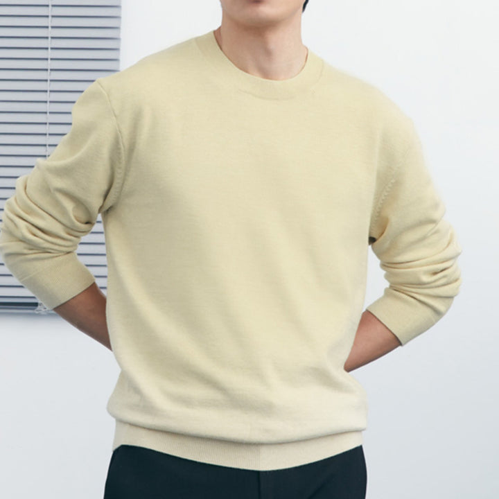 [BUNJANG] Polahem Round Knit Yellow / 새) 라운드 니트 옐로우 95, 100, 110 미개봉 새제품