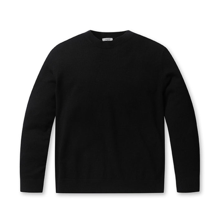 [BUNJANG] Polahem Round Knit Black (Sizes 95, 100) / 새) 라운드 니트 블랙 95, 100 미개봉 새제품