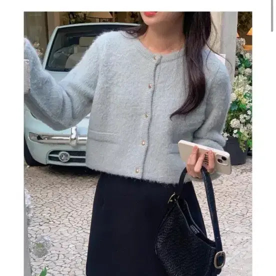 [BUNJANG] Minuet Miel Newbern Cardigan / 미뉴에트 미엘 뉴베른 가디건 소라