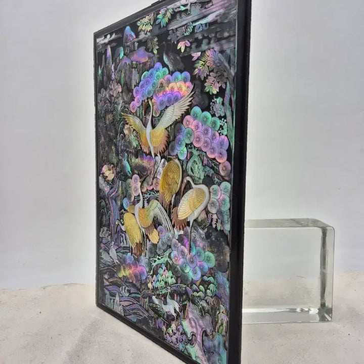 [BUNJANG] 1970s Vintage Mother-of-Pearl Inlaid Frame / 70S 빈티지 자개액자 creative reuse Frame 49
