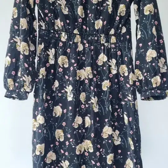 [BUNJANG] Plastic Island Floral Long Dress / 플라스틱 아일랜드 플라워 롱 원피스 새옷수준