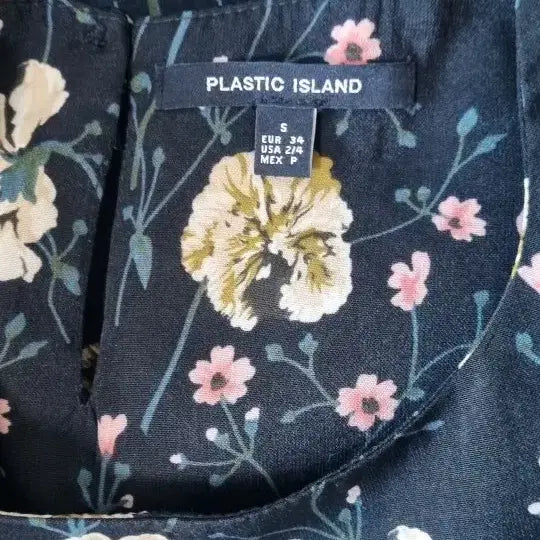 [BUNJANG] Plastic Island Floral Long Dress / 플라스틱 아일랜드 플라워 롱 원피스 새옷수준