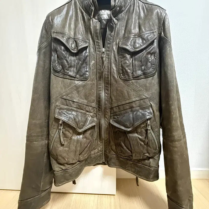 [BUNJANG] T.I FOR MEN Leather Jacket / T.I FOR MEN 티아이포맨 양가죽 자켓
