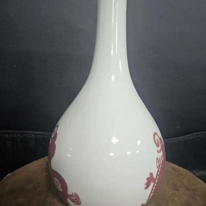 [BUNJANG] Celadon Porcelain Dragon Bottle / 유리홍 담병