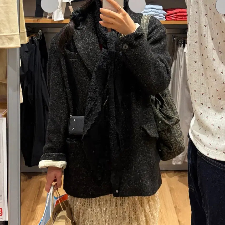 [BUNJANG] Wool Two-Button Jacket / 모직 두버튼자켓