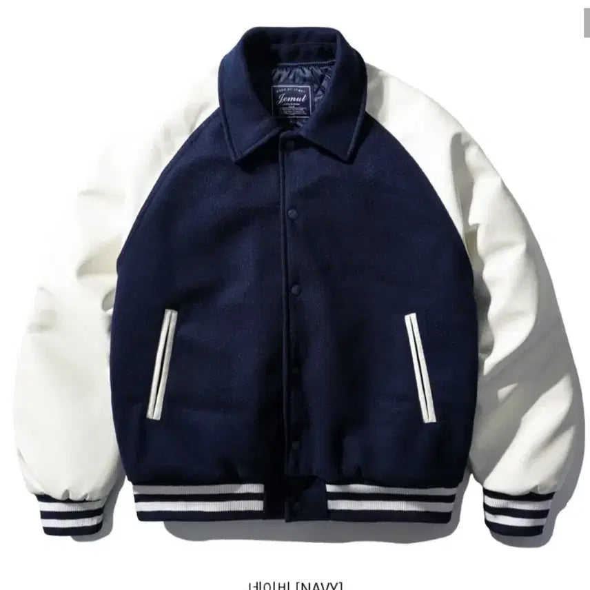 [BUNJANG] JEMUT Raglan Varsity Jacket / 레글런 바시티 자켓