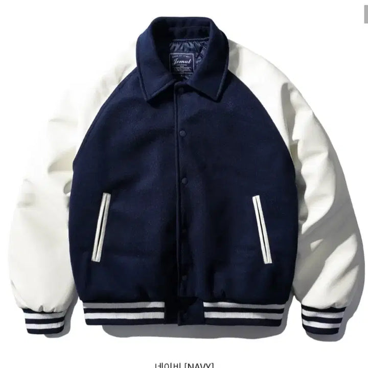 [BUNJANG] JEMUT Raglan Varsity Jacket / 레글런 바시티 자켓