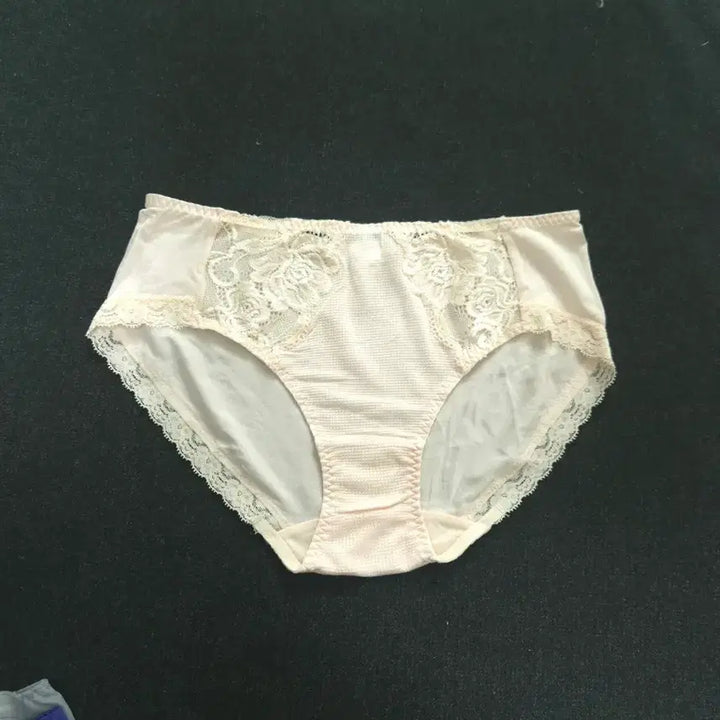 [BUNJANG] Hemline Lace Panties - 10-Piece Set (Size 100) / (사이즈 100)햄라인 레이스 팬티 10장세트