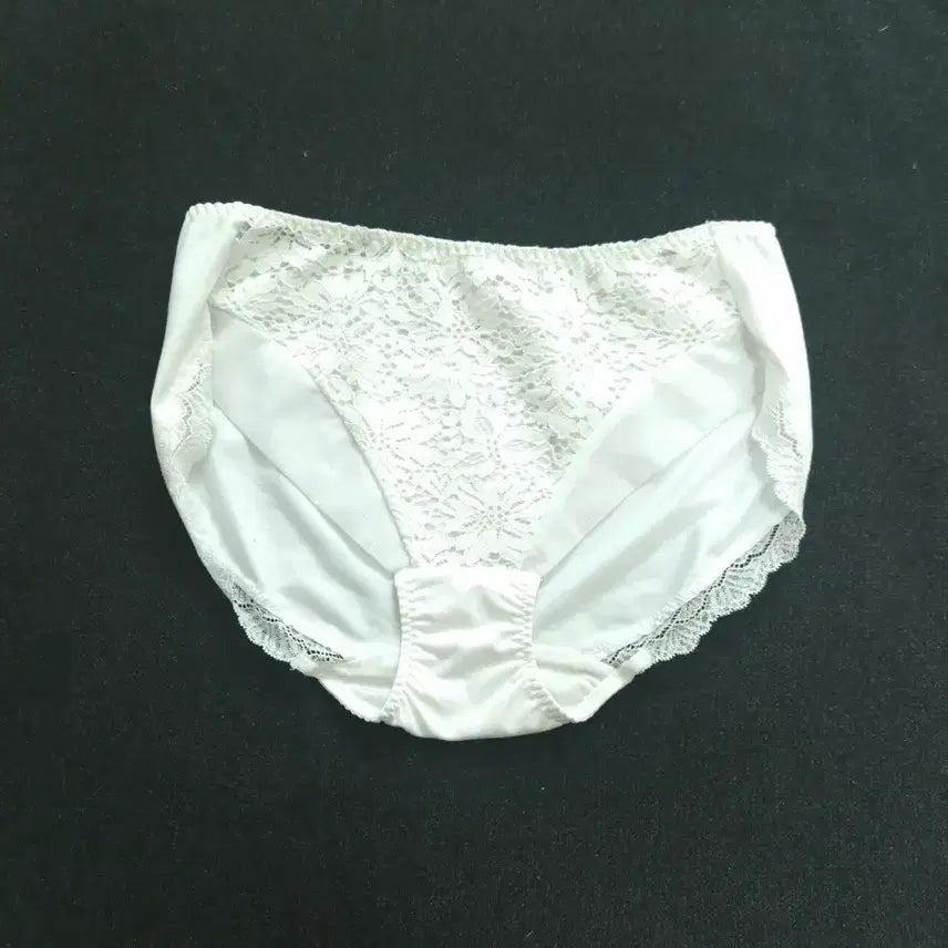 [BUNJANG] Hemline Lace Panties - 10-Piece Set (Size 100) / (사이즈 100)햄라인 레이스 팬티 10장세트