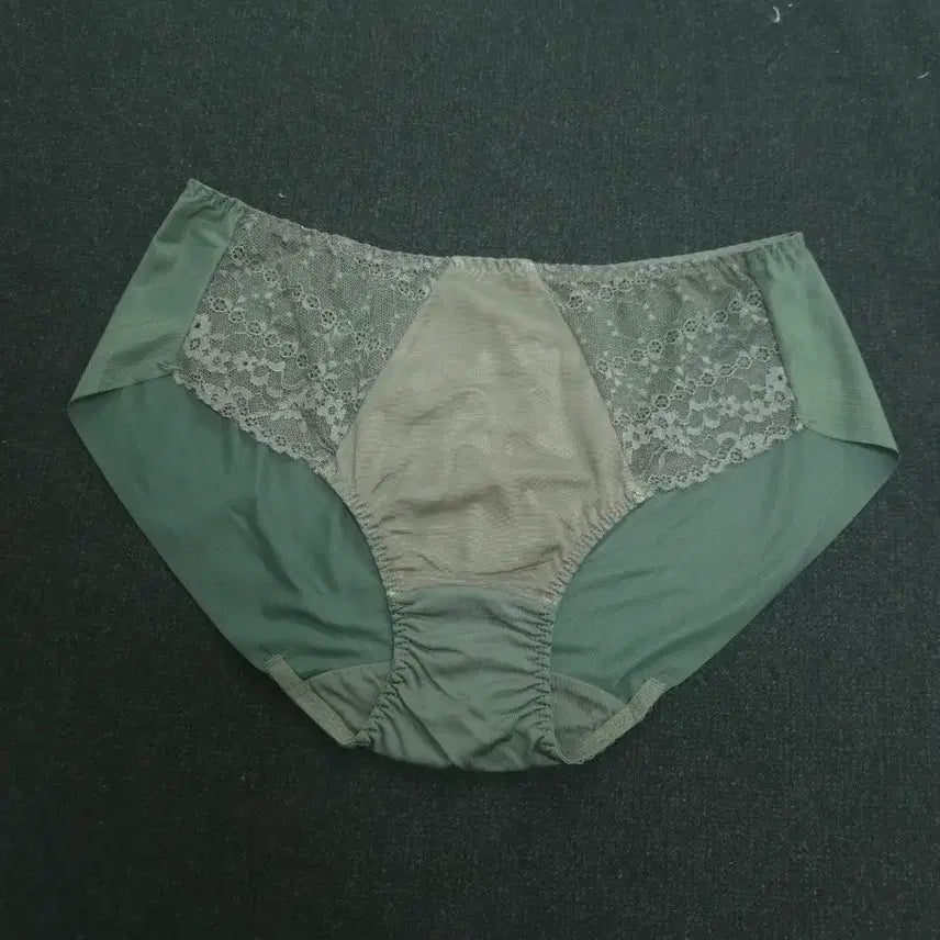 [BUNJANG] Hemline Lace Panties - 10-Piece Set (Size 100) / (사이즈 100)햄라인 레이스 팬티 10장세트