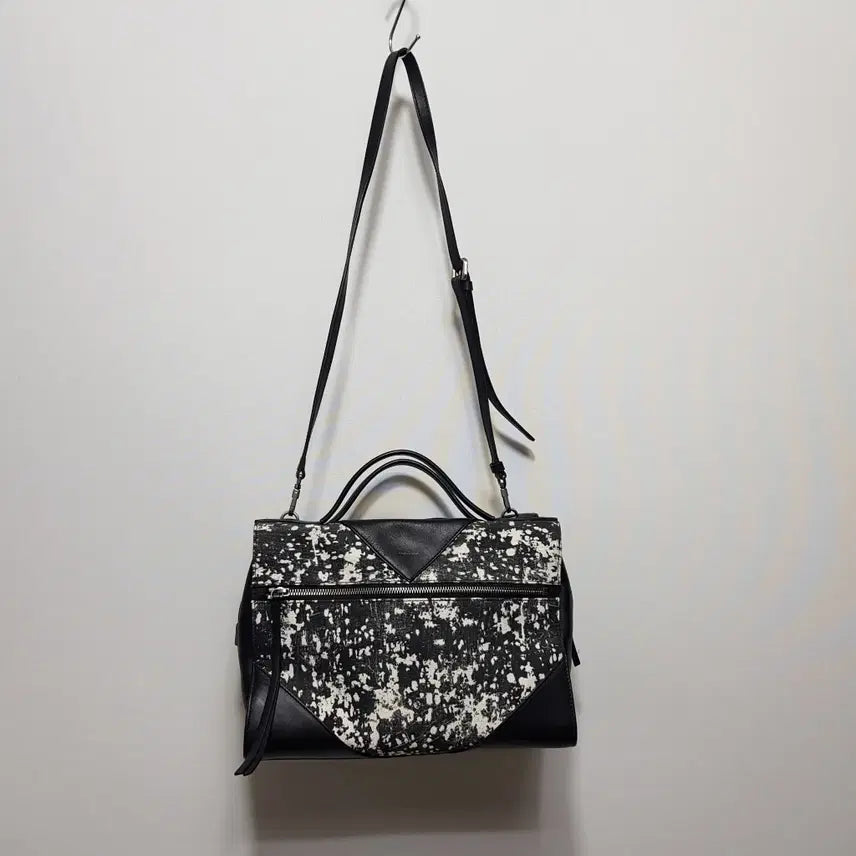 [BUNJANG] Rouge &amp; Lounge Paint Print Two-Way Bag / 루즈앤라운지/페인트프린트백/투웨이백/가로29세로21/파라오쇼핑