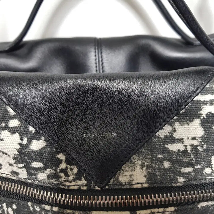[BUNJANG] Rouge &amp; Lounge Paint Print Two-Way Bag / 루즈앤라운지/페인트프린트백/투웨이백/가로29세로21/파라오쇼핑