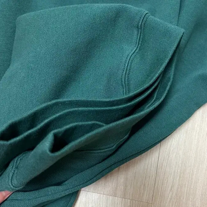 [BUNJANG] Partimento Oversized PK Half Sweat Polo Shirt - Green / 남자 파르티멘토 피케 카라반팔티 M사이즈