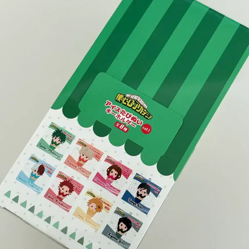 [BUNJANG] My Hero Academia Ice Tapinu Keyholder Full Set / (미개봉)나의 히어로 아카데미아 아이스 타피누이 키홀더 풀박스