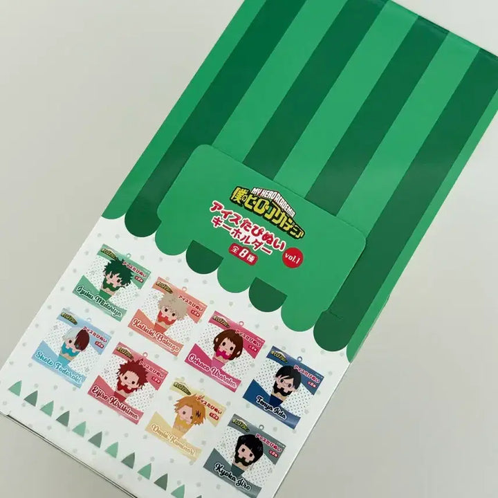 [BUNJANG] My Hero Academia Ice Tapinu Keyholder Full Set / (미개봉)나의 히어로 아카데미아 아이스 타피누이 키홀더 풀박스