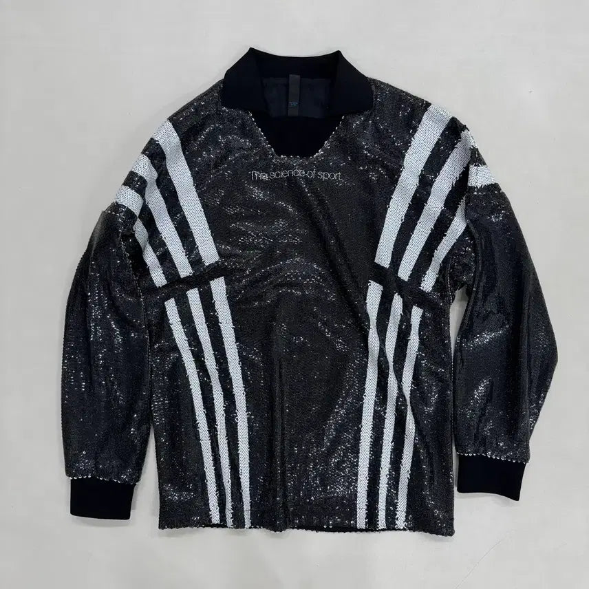[BUNJANG] Adidas Blue Sequin Soccer Jersey / 아디다스 블루버전 시퀸 축구 져지