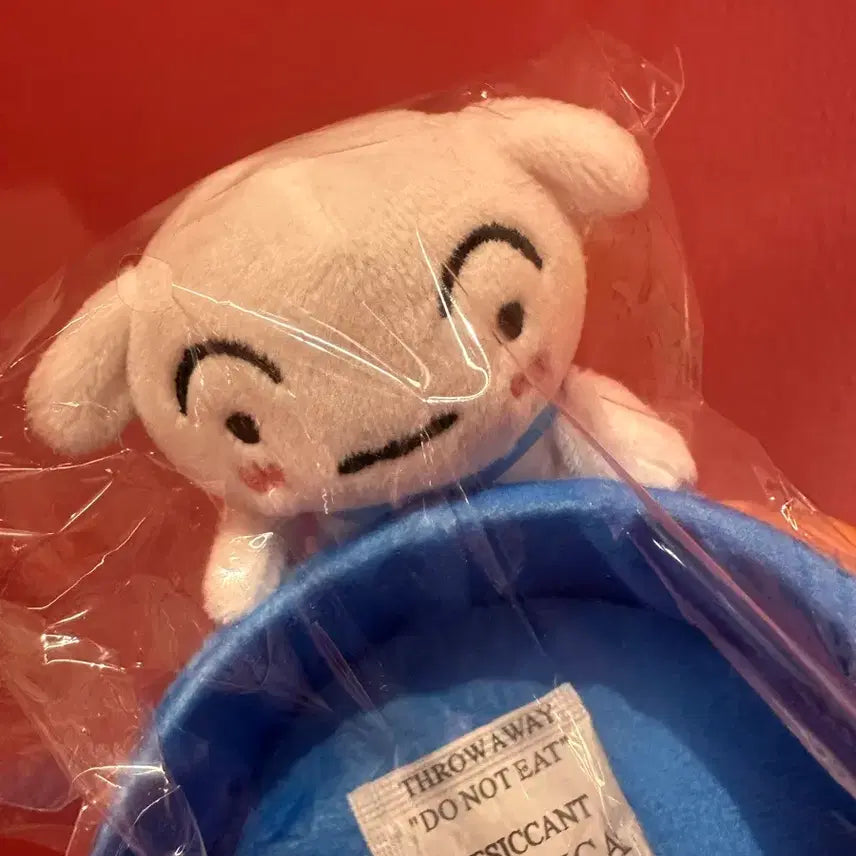 [BUNJANG] Shin-chan Shiroi Dog Bowl Organizer Storage Box / (미개봉) 짱구 흰둥이 밥그릇 개밥 수납함 정리함 보관함 굿즈 인형