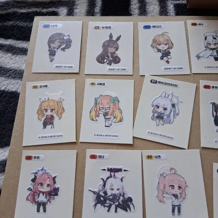 [BUNJANG] Blue Archive Sticker Collection / 블루 아카이브 띠부실