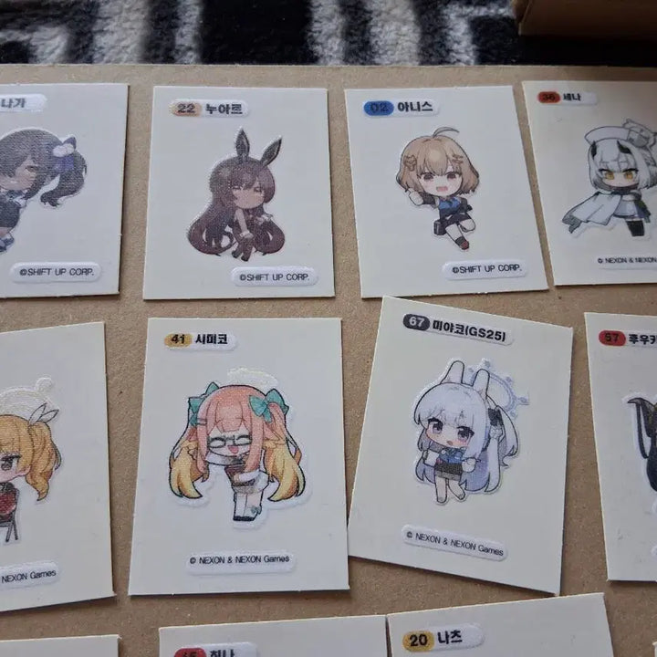 [BUNJANG] Blue Archive Sticker Collection / 블루 아카이브 띠부실