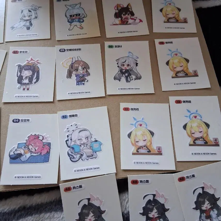 [BUNJANG] Blue Archive Sticker Collection / 블루 아카이브 띠부실