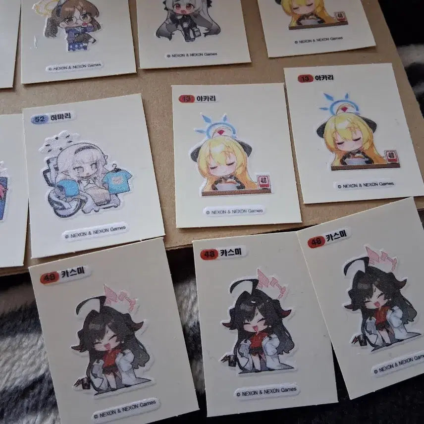 [BUNJANG] Blue Archive Sticker Collection / 블루 아카이브 띠부실