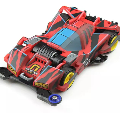 [BUNJANG] Broken Gigant Anicolor 4WD Mini Car 1/32 Motorized Vehicle Tamiya / 브로켄 기간트 무광블랙 4WD 미니카 1/32 모터라이즈 자동차