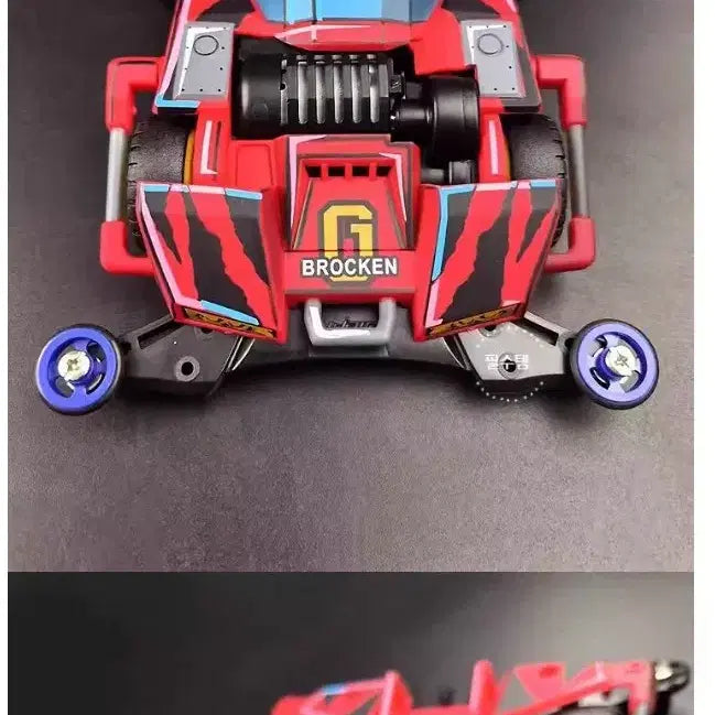 [BUNJANG] Broken Gigant Anicolor 4WD Mini Car 1/32 Motorized Vehicle Tamiya / 브로켄 기간트 무광블랙 4WD 미니카 1/32 모터라이즈 자동차