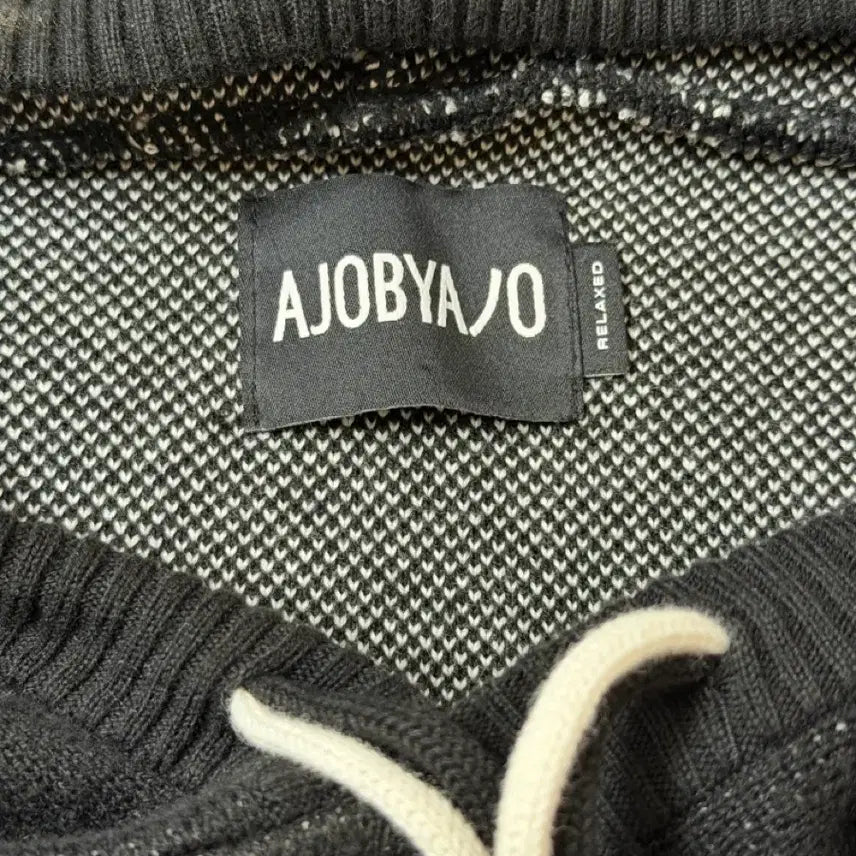 [BUNJANG] AJO BY AJO Knit Hooded Sweatshirt / 아조바이아조 니트후드티