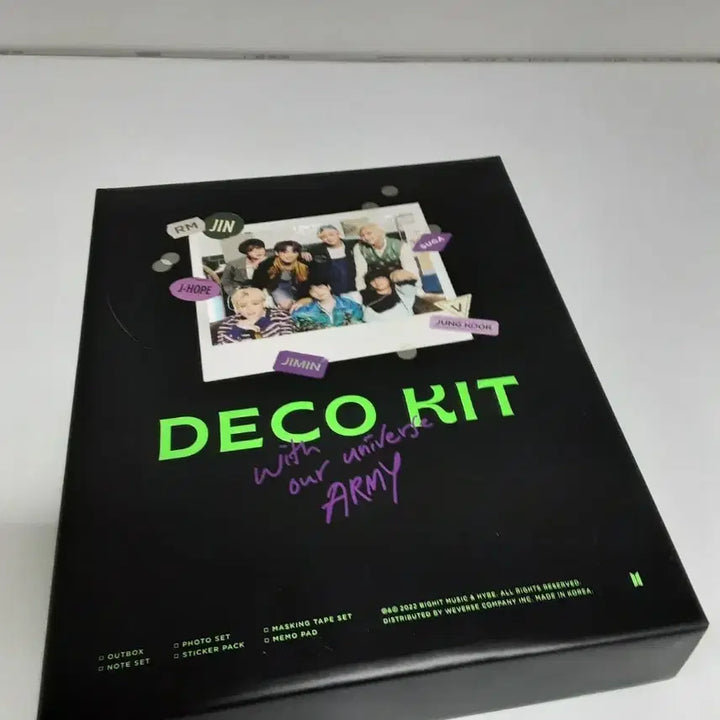 [BUNJANG] BTS Deco Kit / 방탄소년단 데코 키트 (DECO KIT)