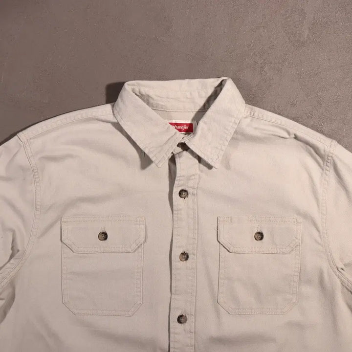 [BUNJANG] Wrangler C430 Cotton Work Shirt / 랭글러 코튼 워크셔츠 C430