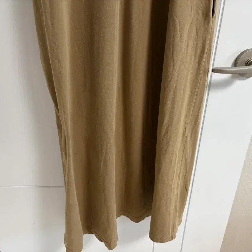 [BUNJANG] Vintage Cotton Long Dress / (일본 수입 빈티지)반팔 원피스 롱 면100 코튼 기본 M-L 캐주얼