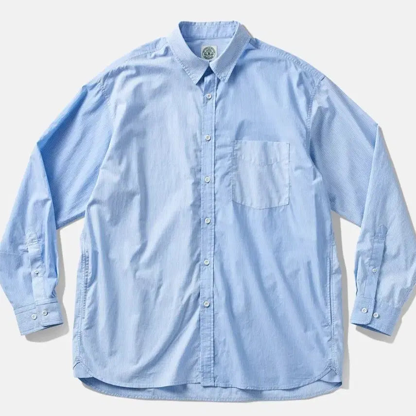[BUNJANG] Deutero 90s Mix Blue Shirt L / 듀테로 암피스트 90년대 믹스 블루 셔츠 L