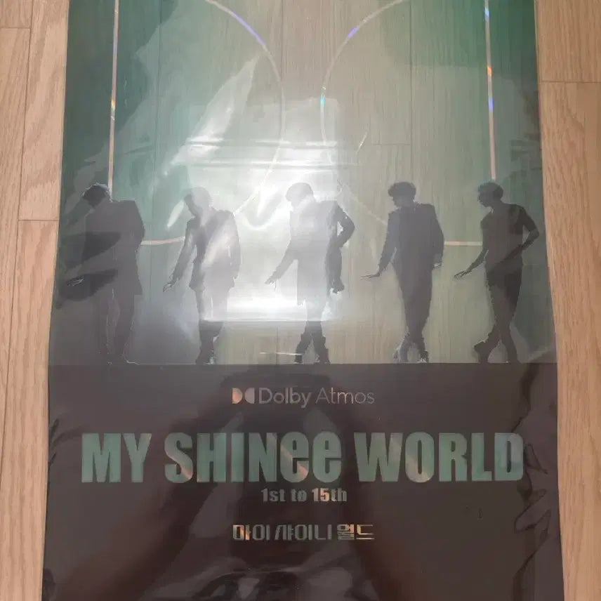 [BUNJANG] SHINee My SHINee World Movie Poster / 샤이니 마이 샤이니 월드 영화 포스터