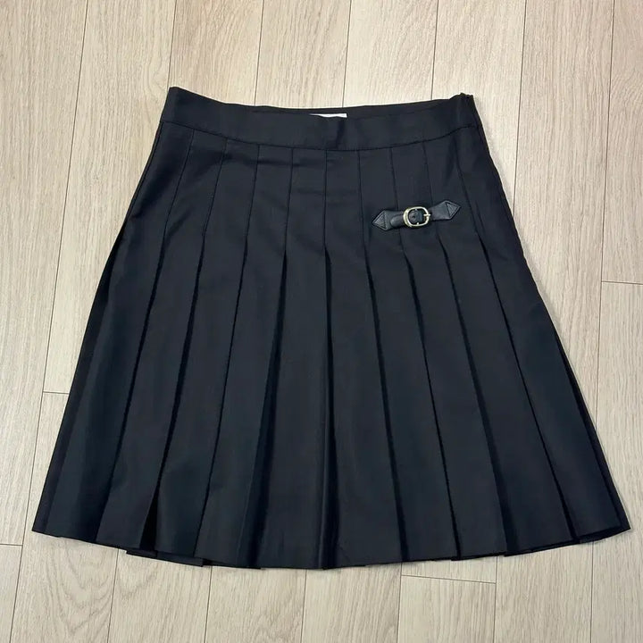 [BUNJANG] TILLIDIE Pleated Buckle Point Skirt / 틸아이다이 Buckle point pleats skirt