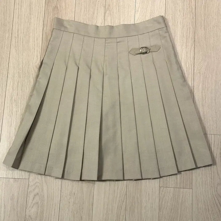 [BUNJANG] TILLIDIE Pleated Buckle Point Skirt / 틸아이다이 Buckle point pleats skirt