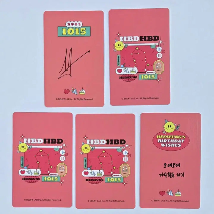 [SOLD OUT] 엔하이픈 희승 DIY 생일 포토카드