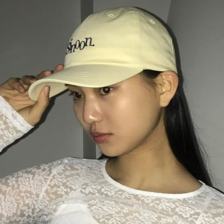 [SOLD OUT] 시눈 클래식 로고 볼캡 옐로우