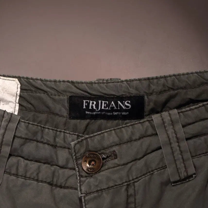 [BUNJANG] Vintage Grunge Shirred Cargo Pants C437 / 빈티지 그런지 셔링 카고팬츠  C437