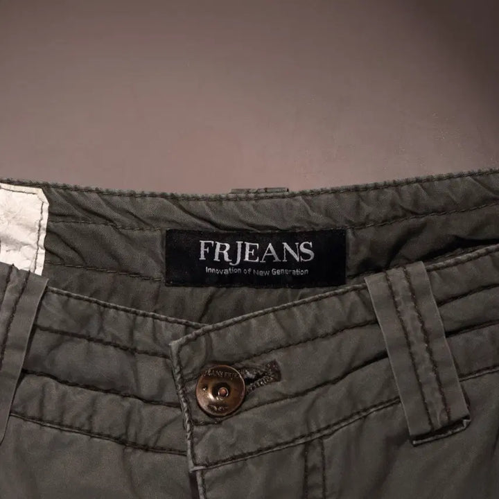 [BUNJANG] Vintage Grunge Shirred Cargo Pants C437 / 빈티지 그런지 셔링 카고팬츠  C437