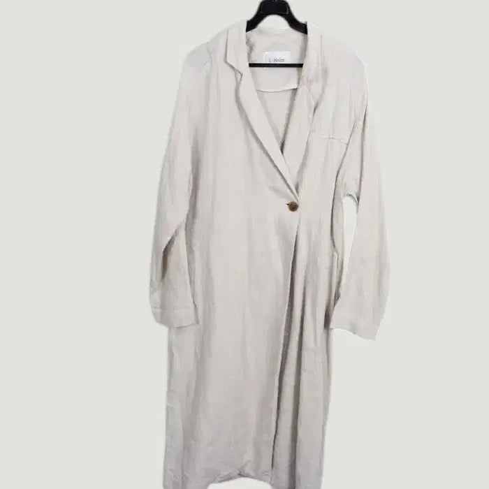 [BUNJANG] L-HEIM Linen Long Jacket IV / 여성F/ 국내제작 L-HEIM 마 린넨 롱자켓 IV 30-19
