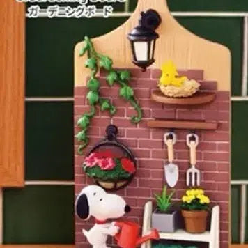 [BUNJANG] Snoopy Gardening Board Miniature Re-ment / 스누피 미니어처 보드 리멘트 6번. 가드닝보드