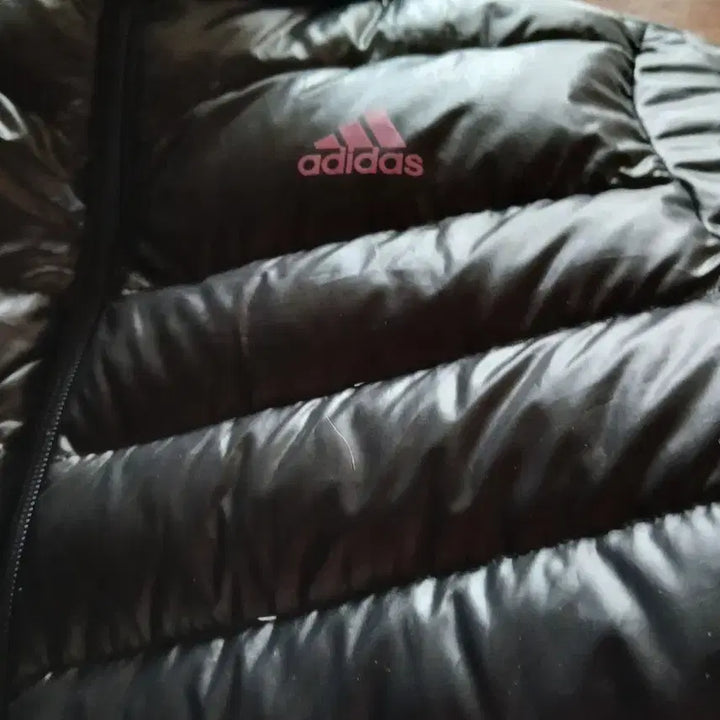 [BUNJANG] Adidas Black Lightweight Padded Jumper / 아디다스 블랙 경량 패딩 점퍼